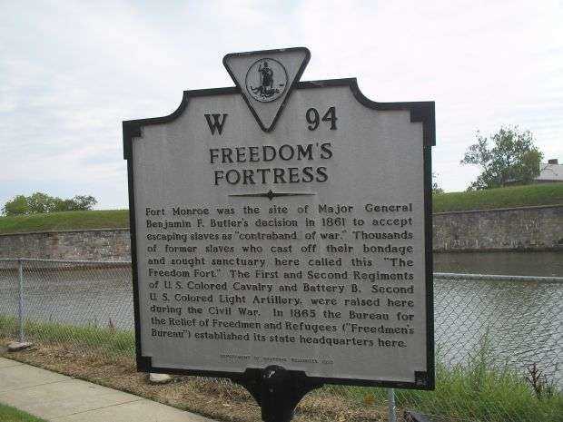 FREEDOM’S FORTRESS MEMORIAL MARKER