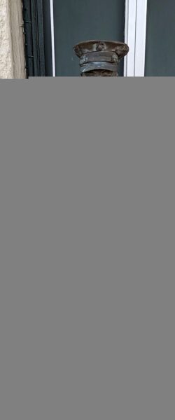 FIRST LT. BRANDON R. DRONET WAR MEMORIAL BUST