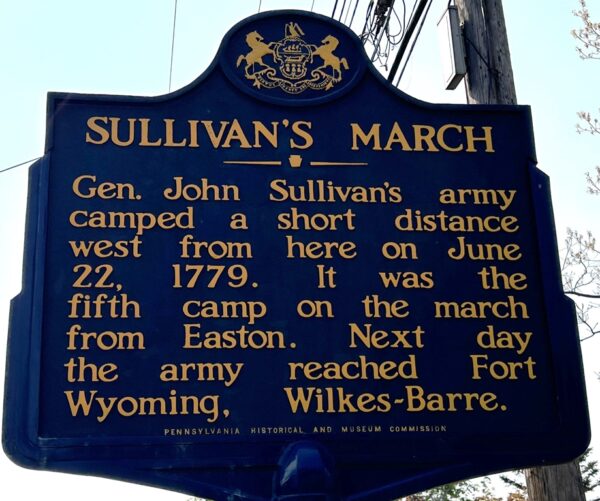 SULLIVAN’S MARCH WAR MEMORIAL MARKER VIII