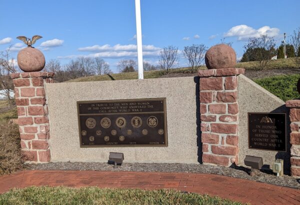 IN TRIBUTE TO THE MEN AND WOMEN WHO ANSWERED THE CALL AFTER WORLD WAR II MEMORIAL