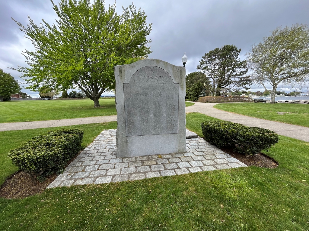 BRISTOL HONOR ROLL WAR OF INDEPENDENCE MEMORIAL