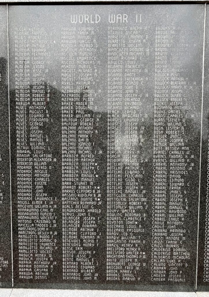 BRISTOL WAR VETERANS MEMORIAL STONE C