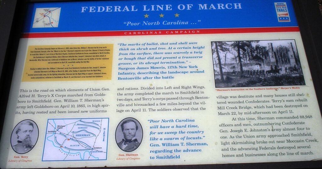 FEDERAL LINE OF MARCH WAR MEMORIAL PANEL