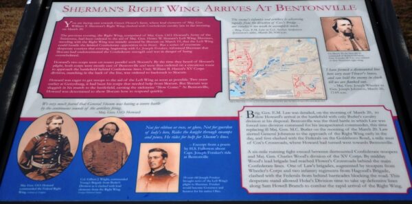 SHERMAN’S RIGHT WING ARRIVES WAR MEMORIAL PANEL