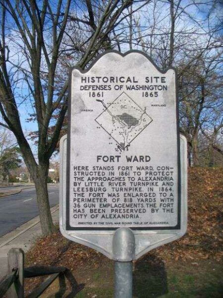 FORT WARD MEMORIAL MARKER