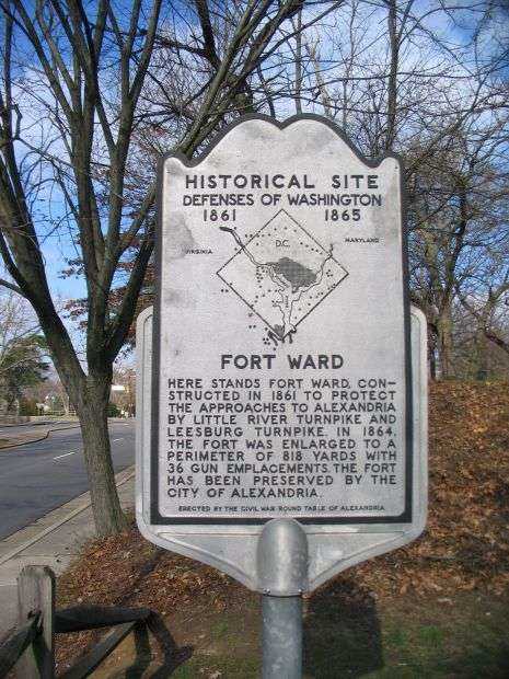 FORT WARD MEMORIAL MARKER
