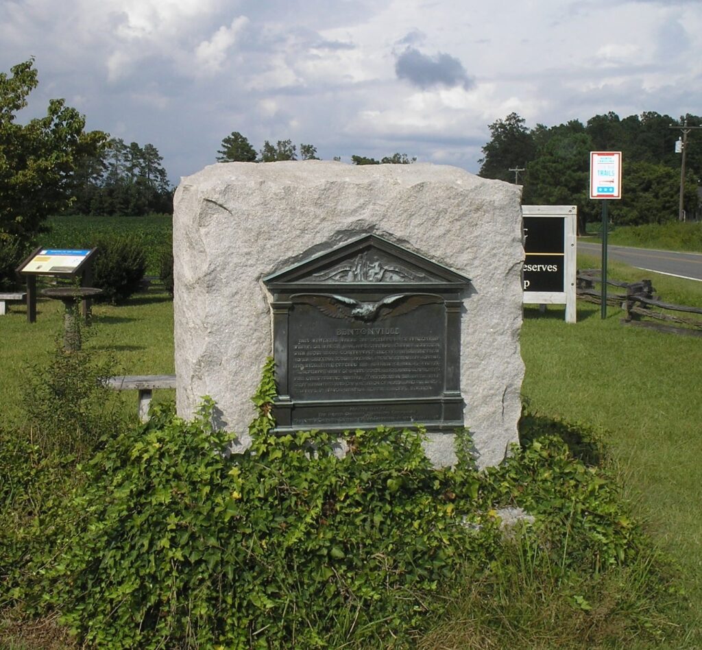 BENTONVILLE CIVIL WAR MEMORIAL