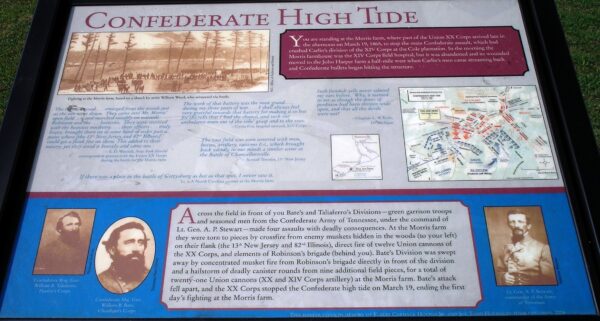 CONFEDERATE HIGH TIDE WAR MEMORIAL PANEL