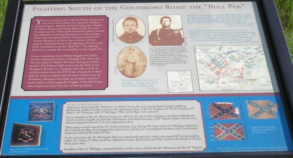 FIGHTING SOUTH OF THE GOLDSBORO ROAD: THE “BULL PEN” MEMORIAL PANEL