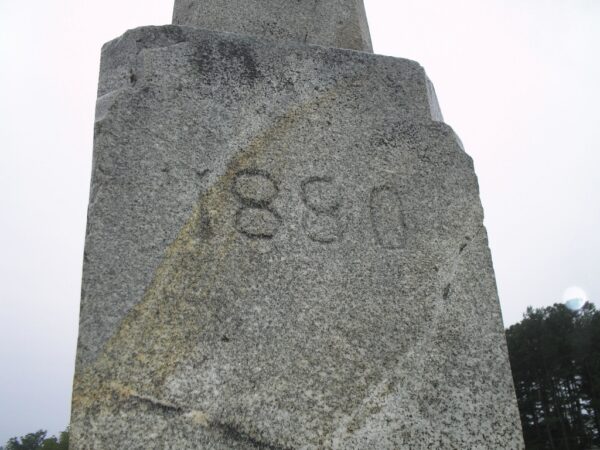 FIRST BATTLE OF THE REVOLUTIONARY WAR MEMORIAL SIDE D