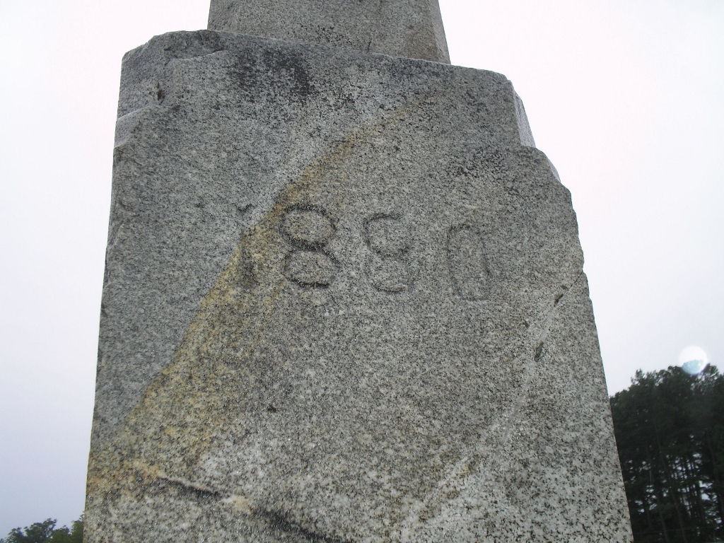 FIRST BATTLE OF THE REVOLUTIONARY WAR MEMORIAL SIDE D