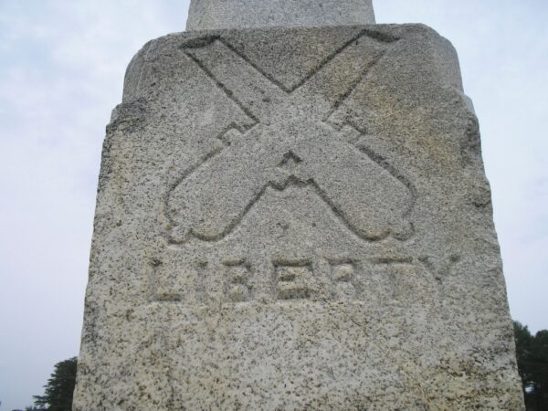 FIRST BATTLE OF THE REVOLUTIONARY WAR MEMORIAL SIDE C