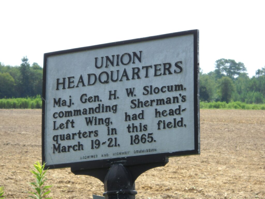 UNION HEADQUARTERS WAR MEMORIAL MARKER