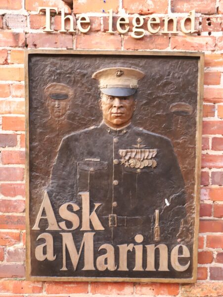 JAMES CAPERS MAJOR WAR MEMORIAL PLAQUE B