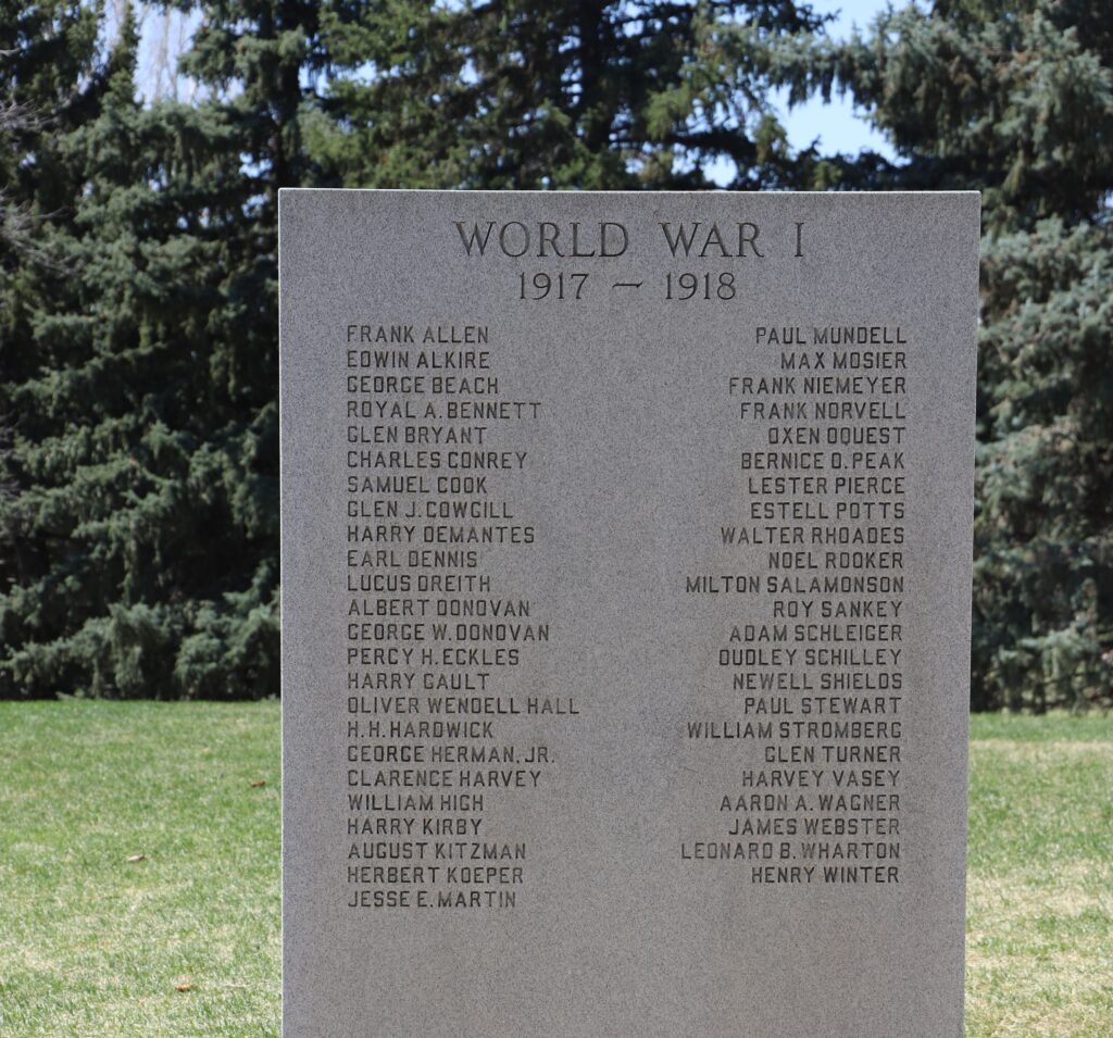 LARIMER COUNTY VETERANS MEMORIAL STONE B