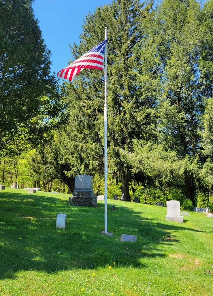 GRAND ARMY OF REPUBLIC AND VETERANS OF ALL WARS MEMORIAL FLAGPOLE