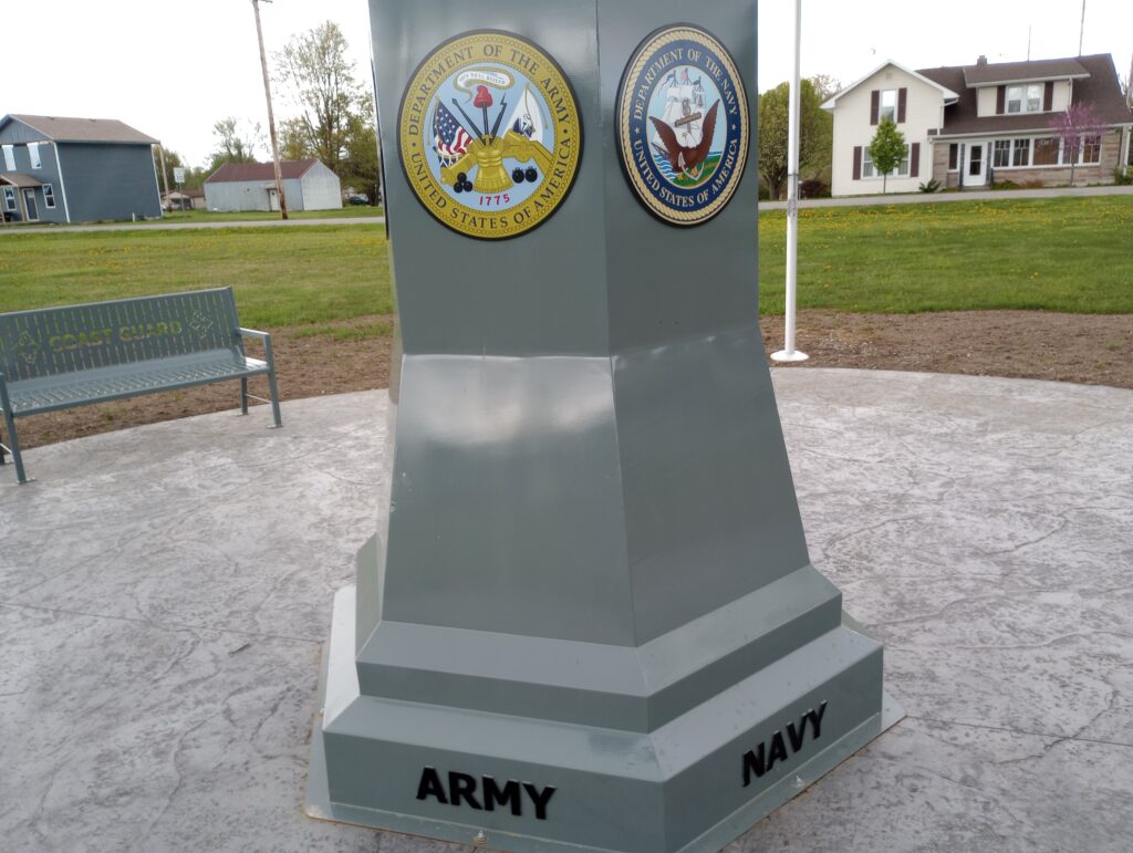 WATERLOO, IN VETERANS MEMORIAL SIDE C