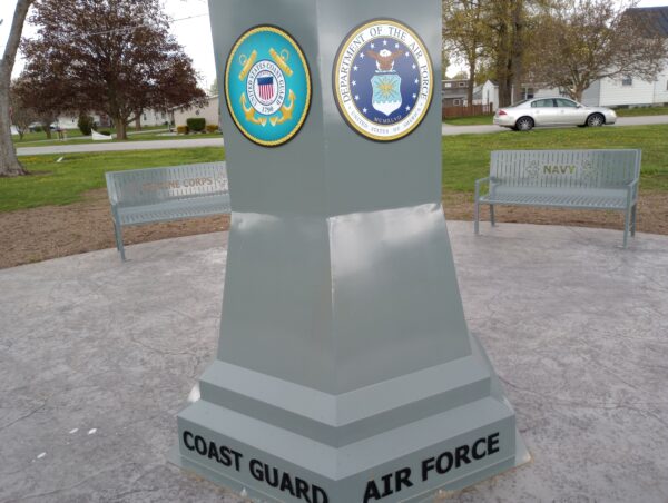 WATERLOO, IN VETERANS MEMORIAL SIDE B