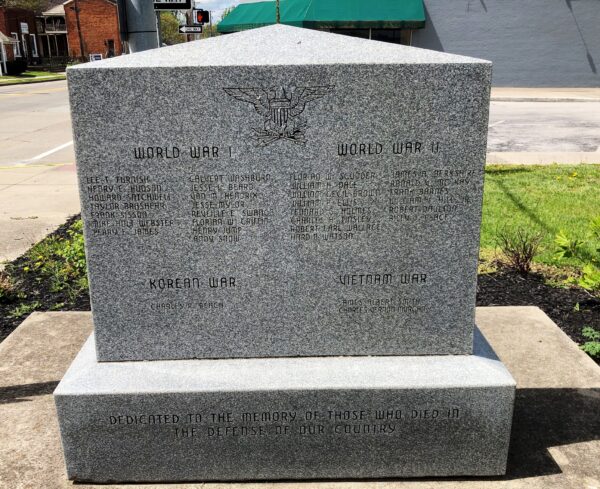 GALLATIN COUNTY WAR VETERANS MEMORIAL