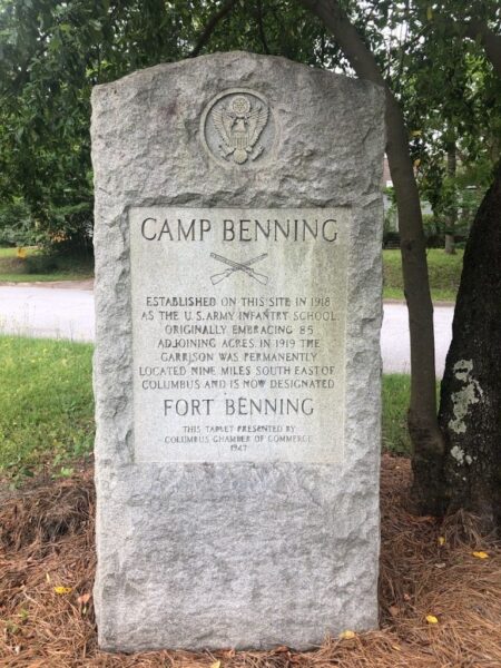 CAMP BENNING MEMORIAL