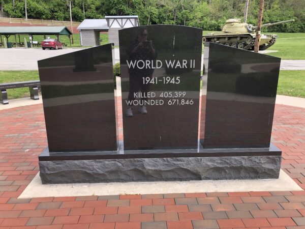 WAYNE COUNTY WORLD WAR II MEMORIAL BACK