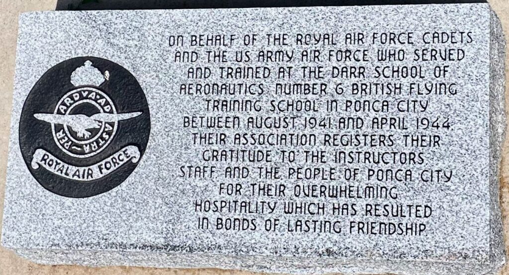ROYAL AIR FORCE CADETS MEMORIAL TABLET