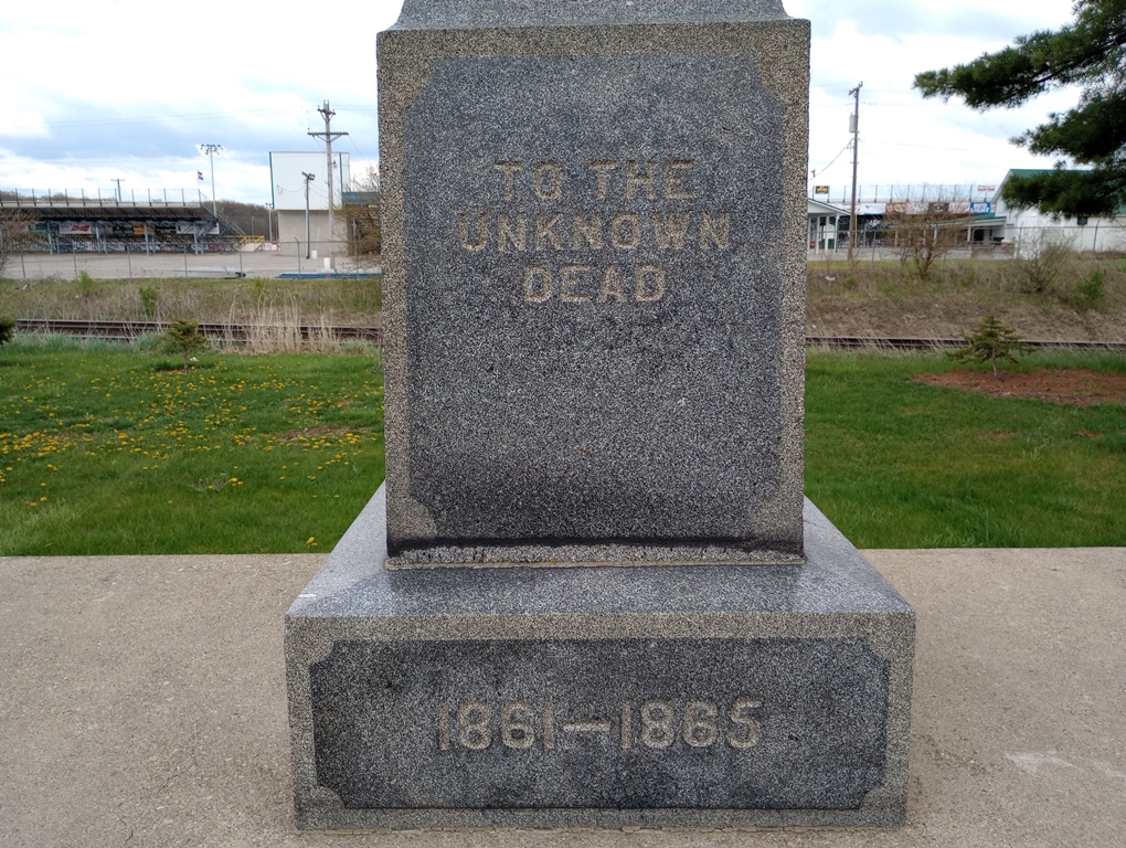 ATTICA UNKINOWN DEAD CIVIL WAR MEMORIAL