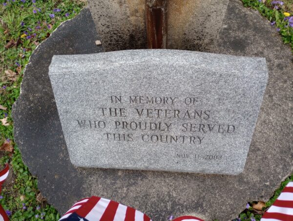 FAIRMONT CEMETERY VETERANS MEMORIAL