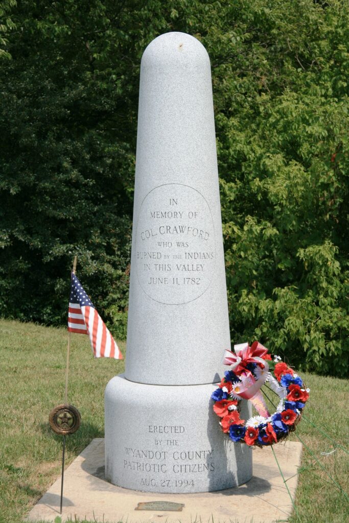 COL. WM. CRAWFORD MEMORIAL
