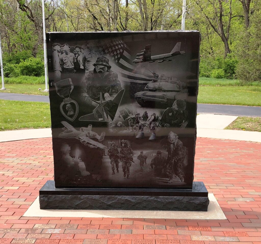 UNITED STATES CONFLICTS 1980-1996 MEMORIAL BACK