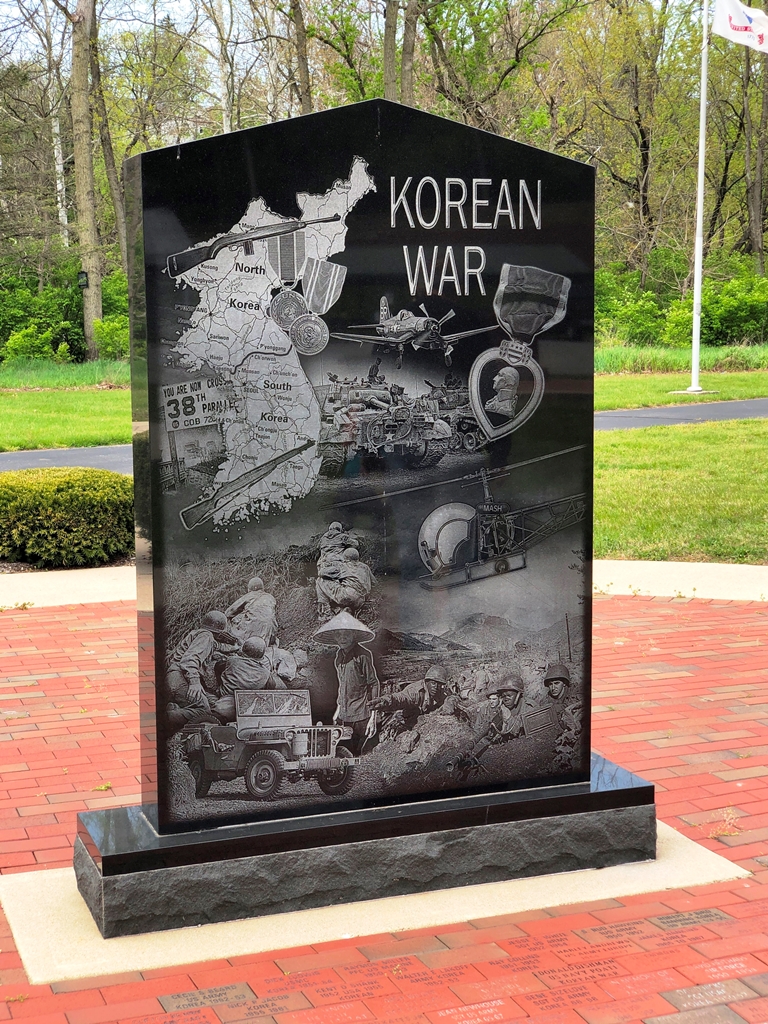 WAYNE COUNTY KOREAN FORGOTTEN WAR MEMORIAL FRONT