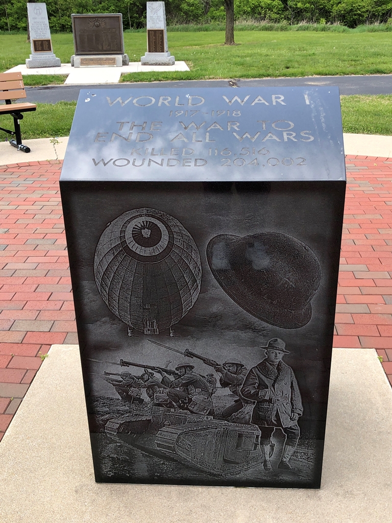 WAYNE COUNTY WORLD WAR I MEMORIAL SIDE A