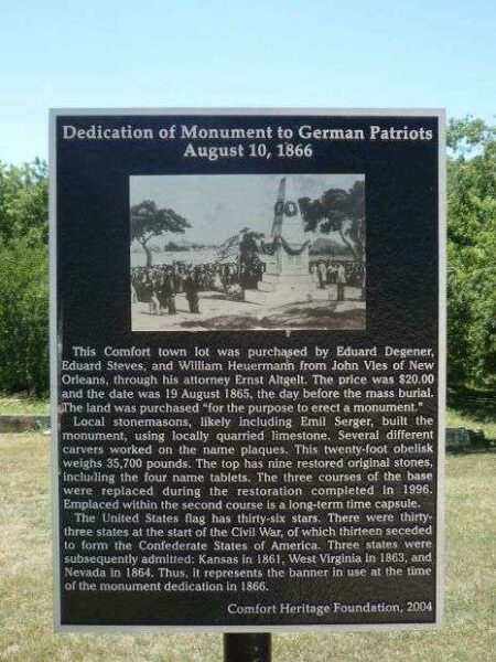 TREUE DER UNION MEMORIAL PLAQUE III