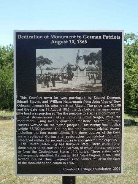 TREUE DER UNION MEMORIAL PLAQUE III