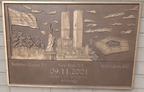 RUSHVILLE FIRE DEPARTMENT SEPTEMBER 11, 2001 MEMORIAL PLAQUE