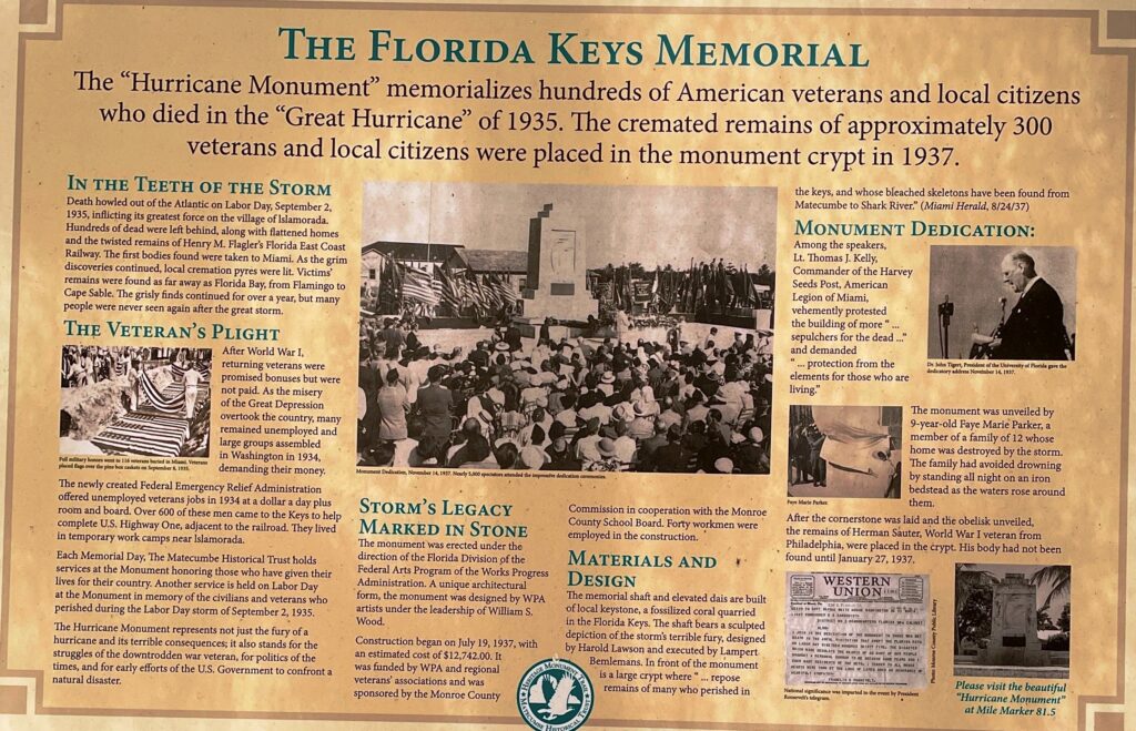 THE FLORIDA KEYS MEMORIAL PANEL