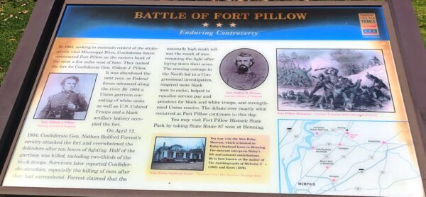 BATTLE OF FORT PILLOW ENDURING CONTROVERSY MEMORIAL PANEL