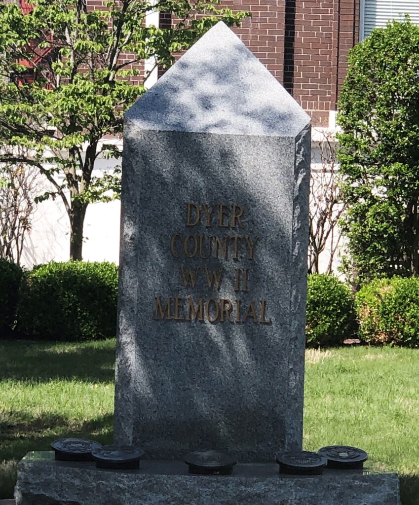 DYER COUNTY WW II MEMORIAL