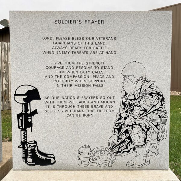 IRENE VETERANS MEMORIAL STONE B