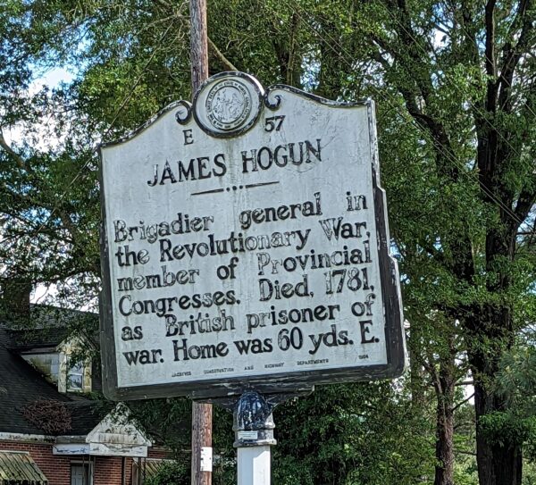 JAMES HOGUN WAR MEMORIAL MARKER