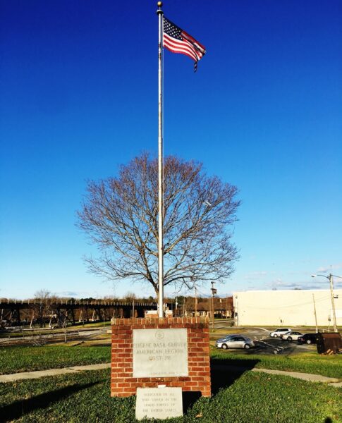 EUGENE BASIL GLOVER AMERICAN LEGION POST 298 ALL VETERANS MEMORIAL FLAGPOLE