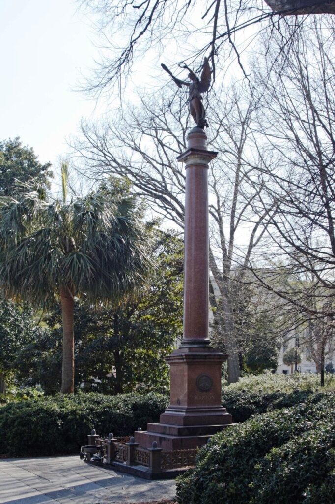 SOUTH CAROLINA’S GENERALS SUMTER MARION PICKENS AND HER PATRIOT SONS MEMORIAL