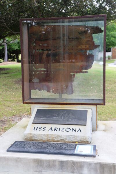 FLORENCE USS ARIZONA WAR MEMORIAL