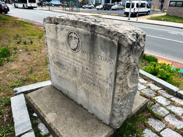 MASTER GUNNERY SERGEANT HENRY E. BUCCI MEMORIAL SQUARE
