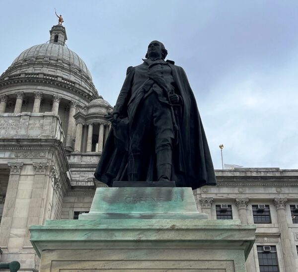 NATHANAEL GREENE REVOLUTIONARY WAR MEMORIAL STATUE