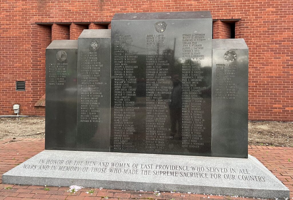 EAST PROVIDENCE ALL WARS AND SUPREME SACRIFICE MEMORIAL