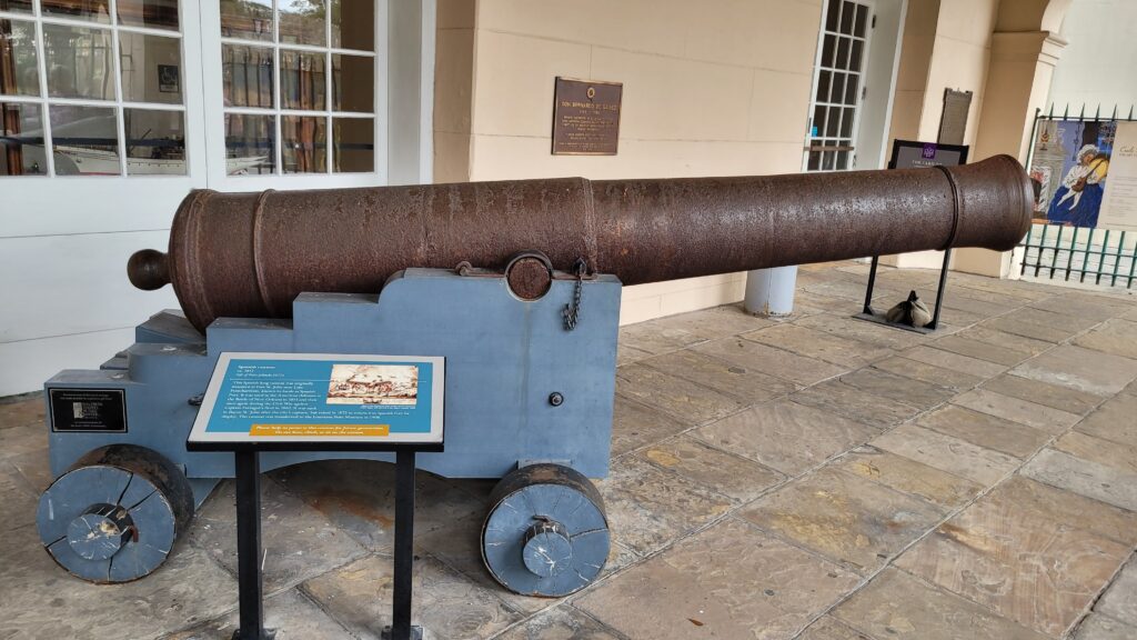 SPANISH CANNON CA. 1812 MEMORIAL