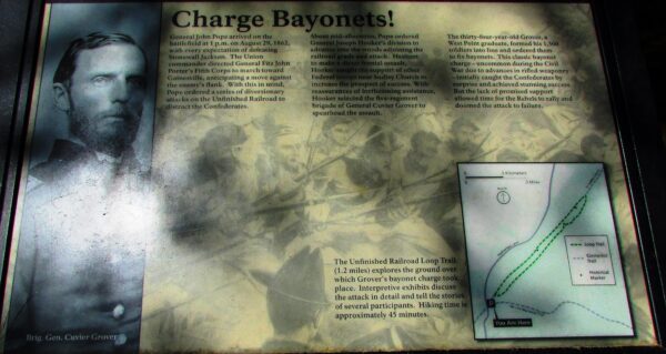 CHARGE BAYONETS! WAR MEMORIAL PANEL
