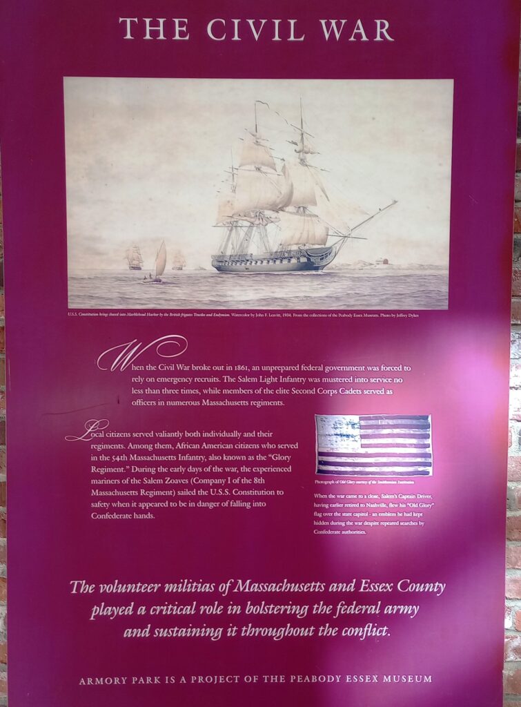 SALEM CIVIL WAR MEMORIAL PLAQUE