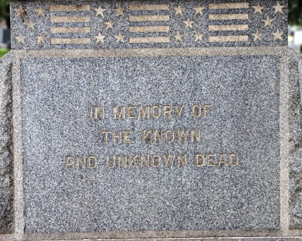 FORT COLLINS G.A.R. CIVIL WAR MEMORIAL STONE B